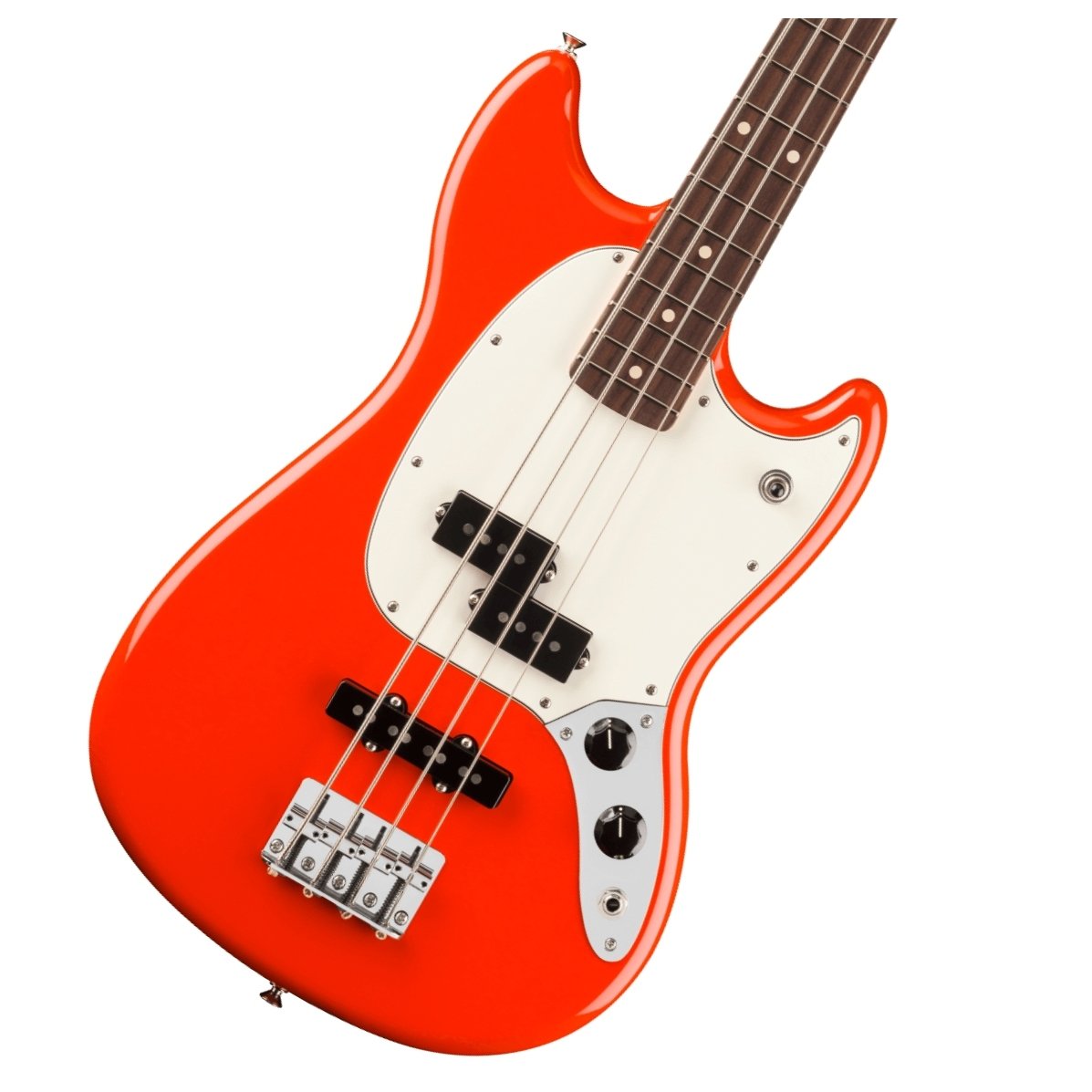 Fender / Player II Mustang Bass PJ Rosewood Fingerboard Coral Red
