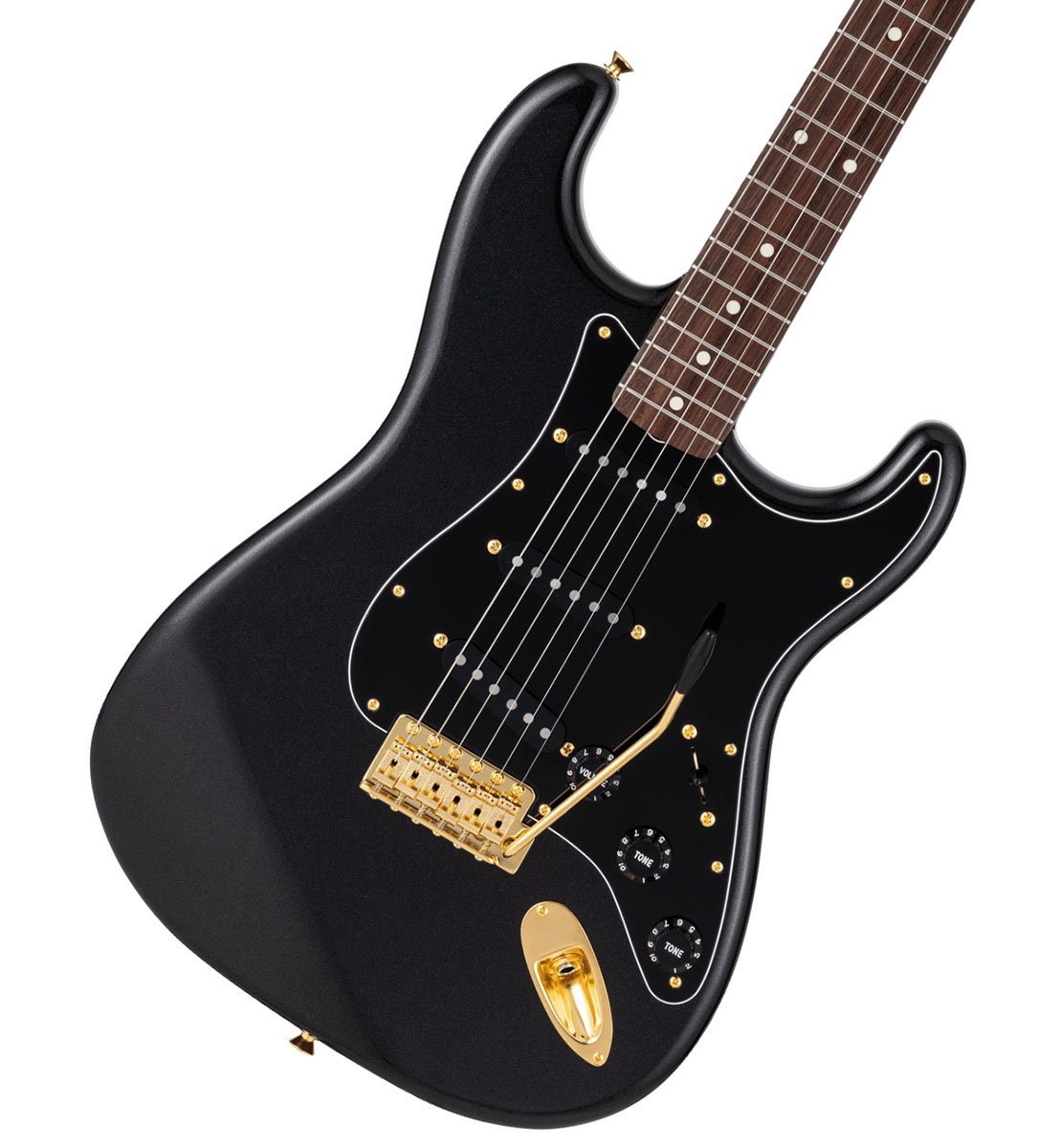 Fender Japan Stratocaster ブラック 簡易ケース付き Fender Japan Stratocaster ブラック 簡易ケース付き 【公式通販】