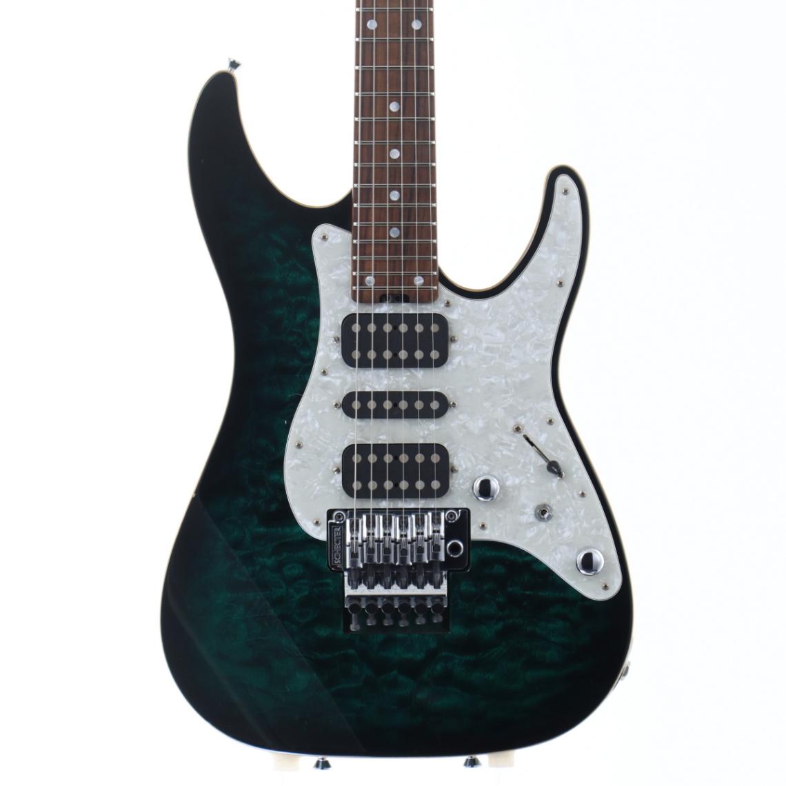 中古】SCHECTER / SD-DX-24-AS/R See Thru Green 【心斎橋店