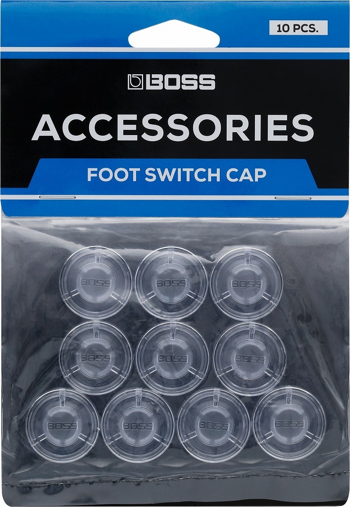 BOSS / FSC-10 Footswitch Cap フットスイッチキャップ FSC10 ボス 1セット10個入り 《予約注文/2026年1月24日発売》【心斎橋店】