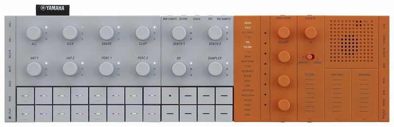 YAMAHA ヤマハ / SEQTRAK ORANGE ミュージックプロダクションスタジオ