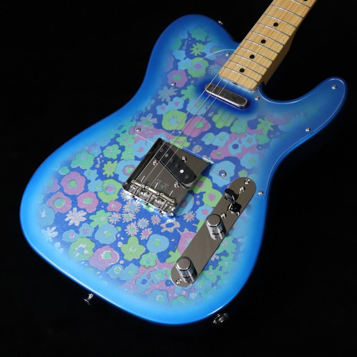 Tokai BlueFlower テレキャスター ブルーフラワー Fender / Made in Japan Limited Telecaster Maple Fingerboard Blue
