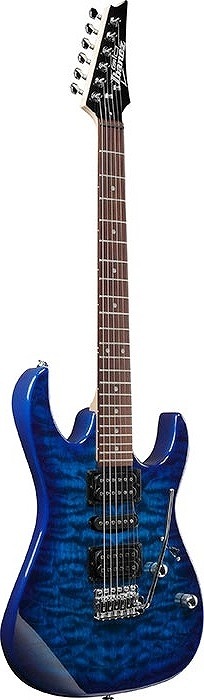 Ibanez /GIO Ibanez GRX70QA-TBB (Transparent Blue Burst) エレキ