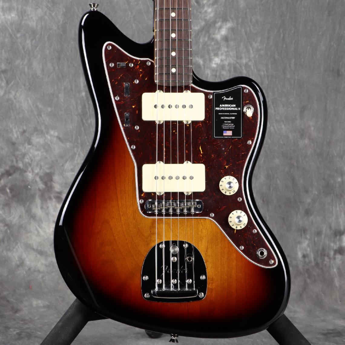 【B級アウトレット特価】Fender / American Professional II Jazzmaster Rosewood Fingerboard 3-Color Sunburst【3.94kg】[S/N US25083486]