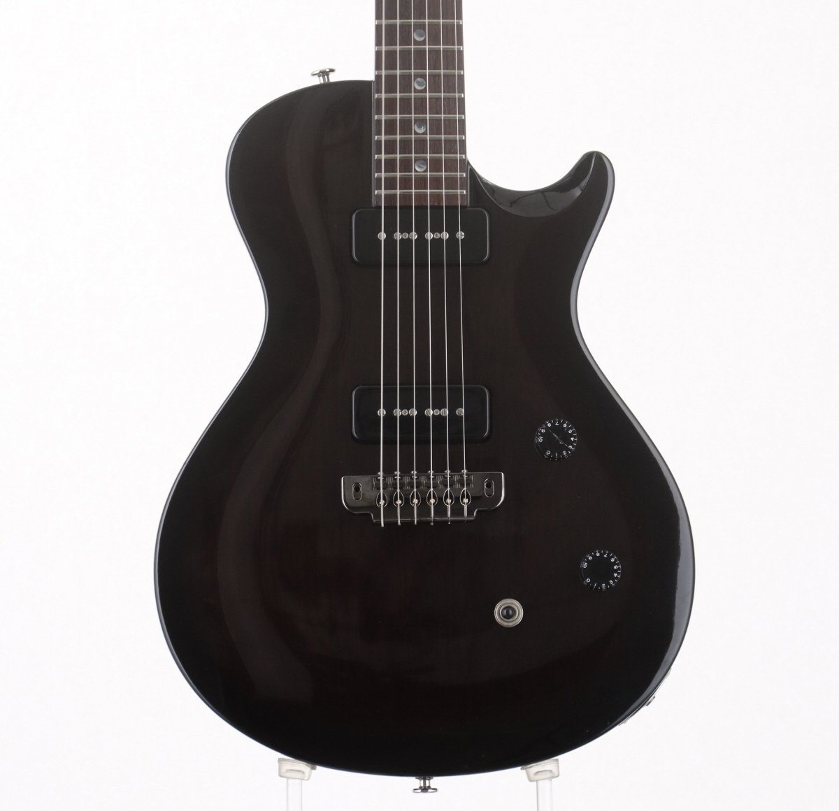 ソニー　ペラペラ　ザ　ワールド　中古　値下げしました！ 中古】PRS SE / 2004 SE Soapbar Singlecut Trans Black【新宿店】【4
