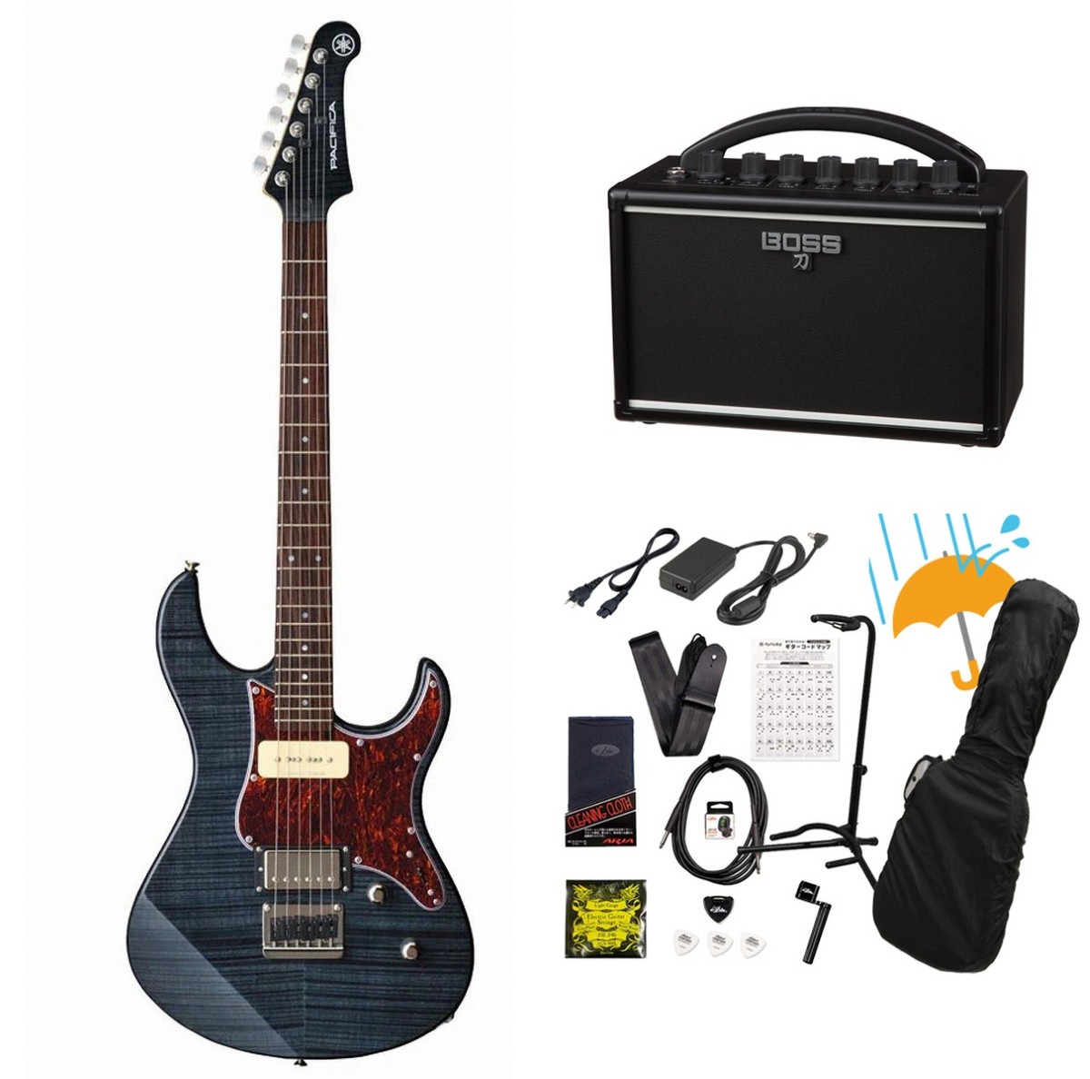 YAMAHA / PACIFICA611HFM PAC-611 TBL (トランスルーセントブラック