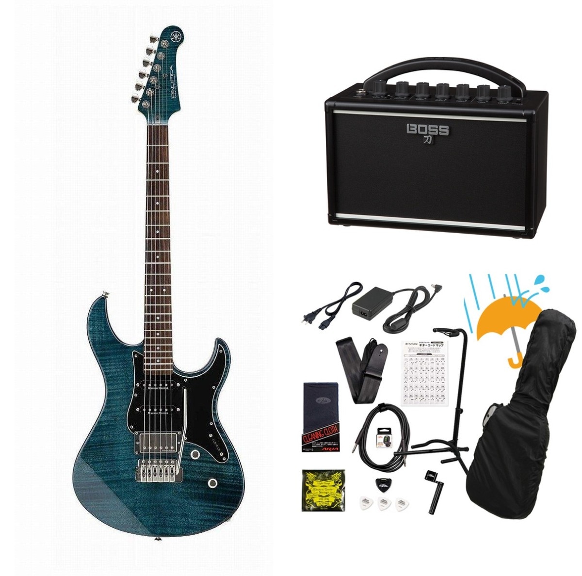 YAMAHA / Pacifica 612 VII FM Indigo Blue (PAC612 VIIFM IDB) BOSS