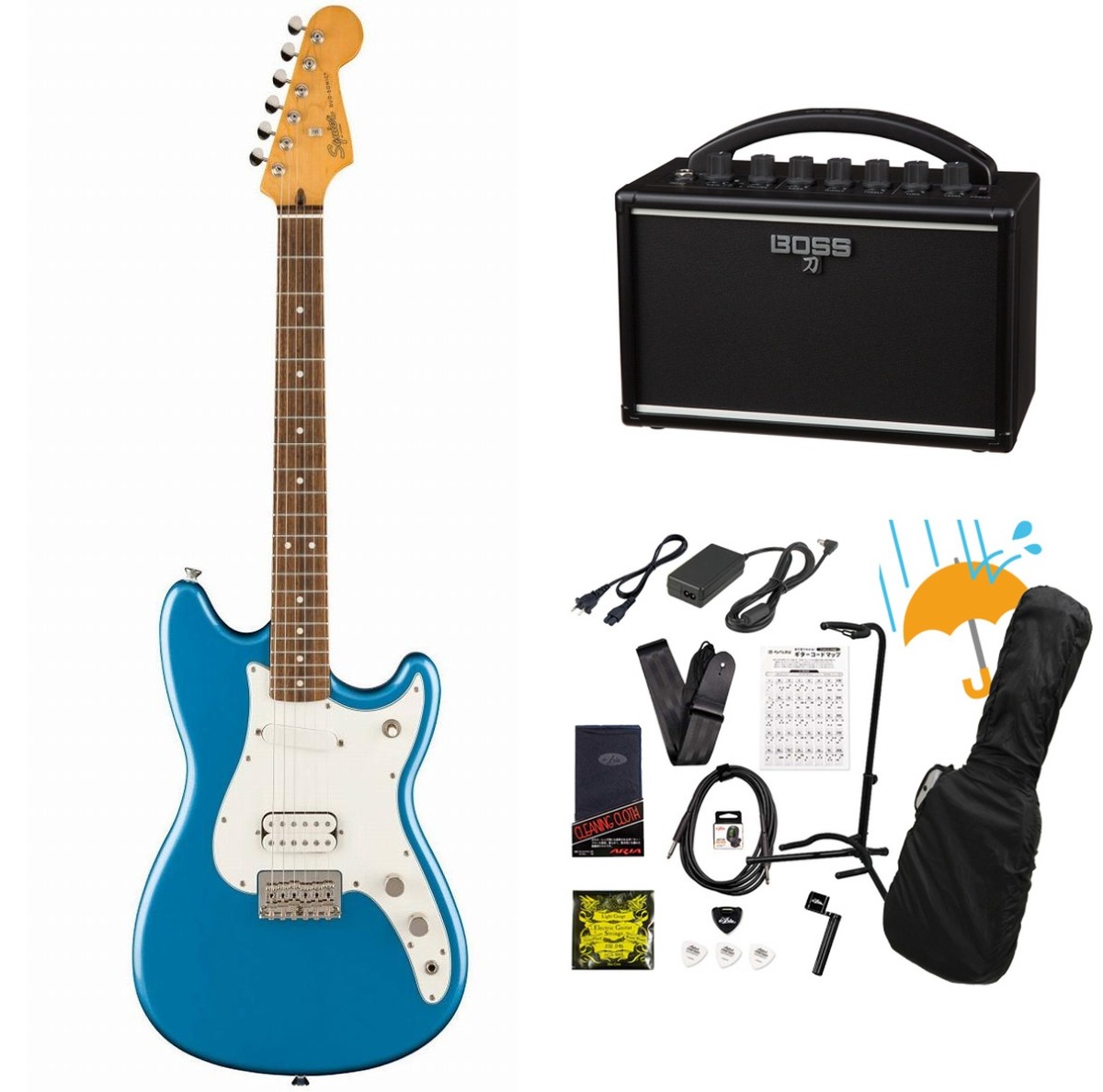 Squier by Fender / Classic Vibe Duo-Sonic HS Laurel FBParchment