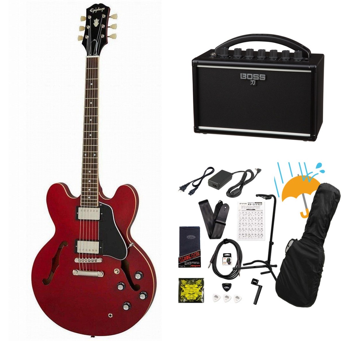 Epiphone / Inspired by Gibson ES-335 Cherry (90,000円〜109,999円