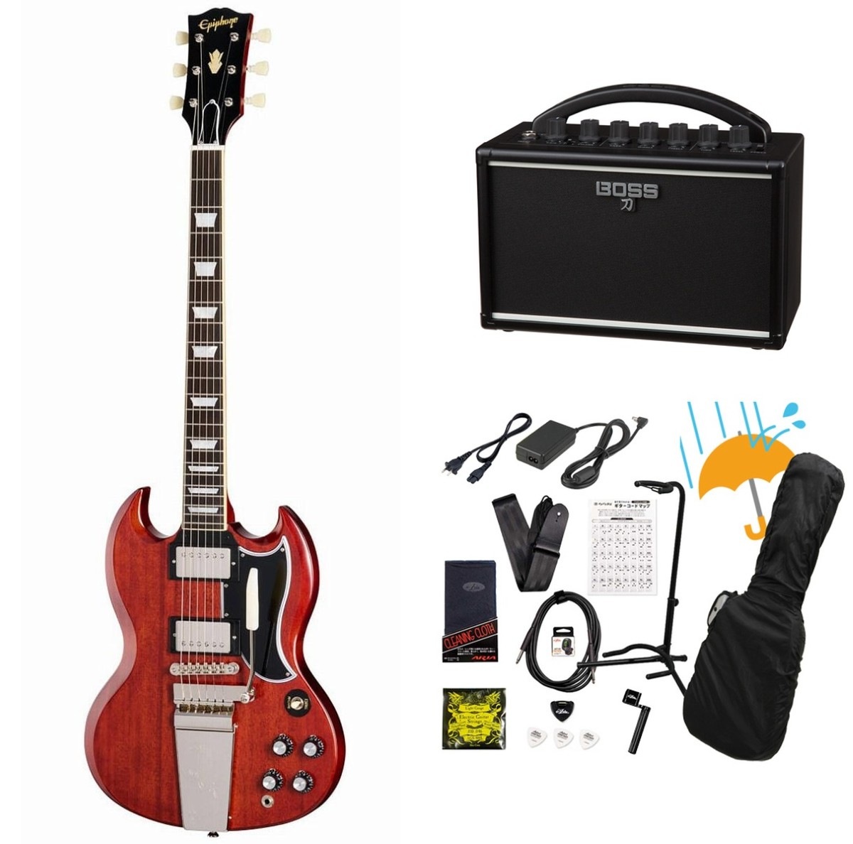 Epiphone / Inspired by Gibson Custom 1964 SG Standard with Maestro