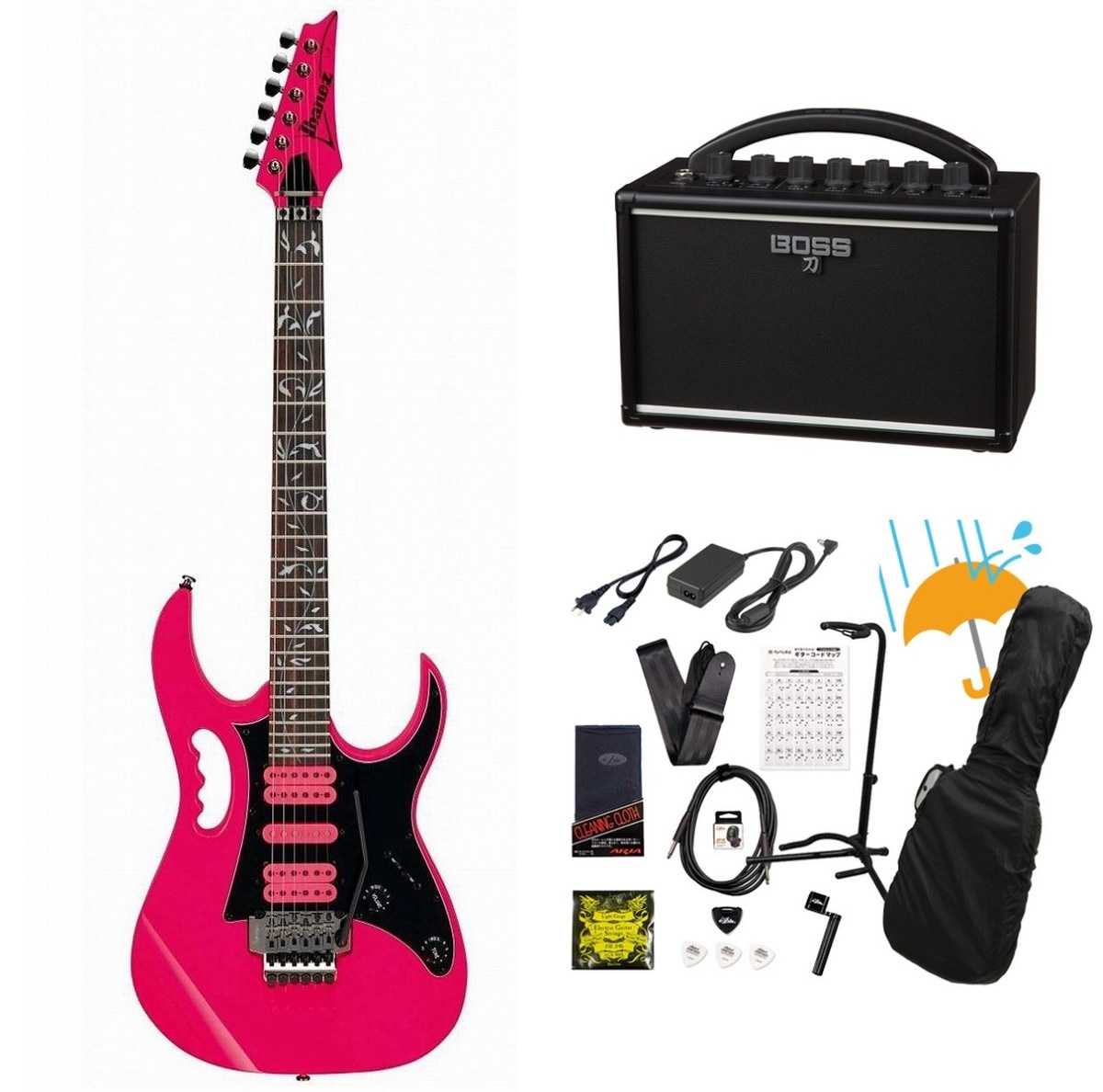 Ibanez / Steve Vai Signature Model JEMJRSP-PK (Pink) [限定モデル