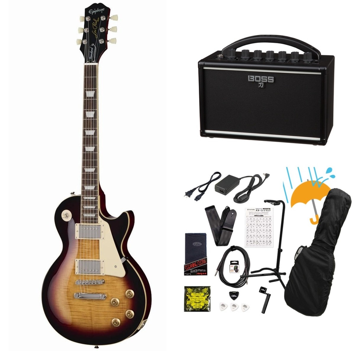 Epiphone Inspired by Gibson Les Paul Standard 50s (サンバースト)の