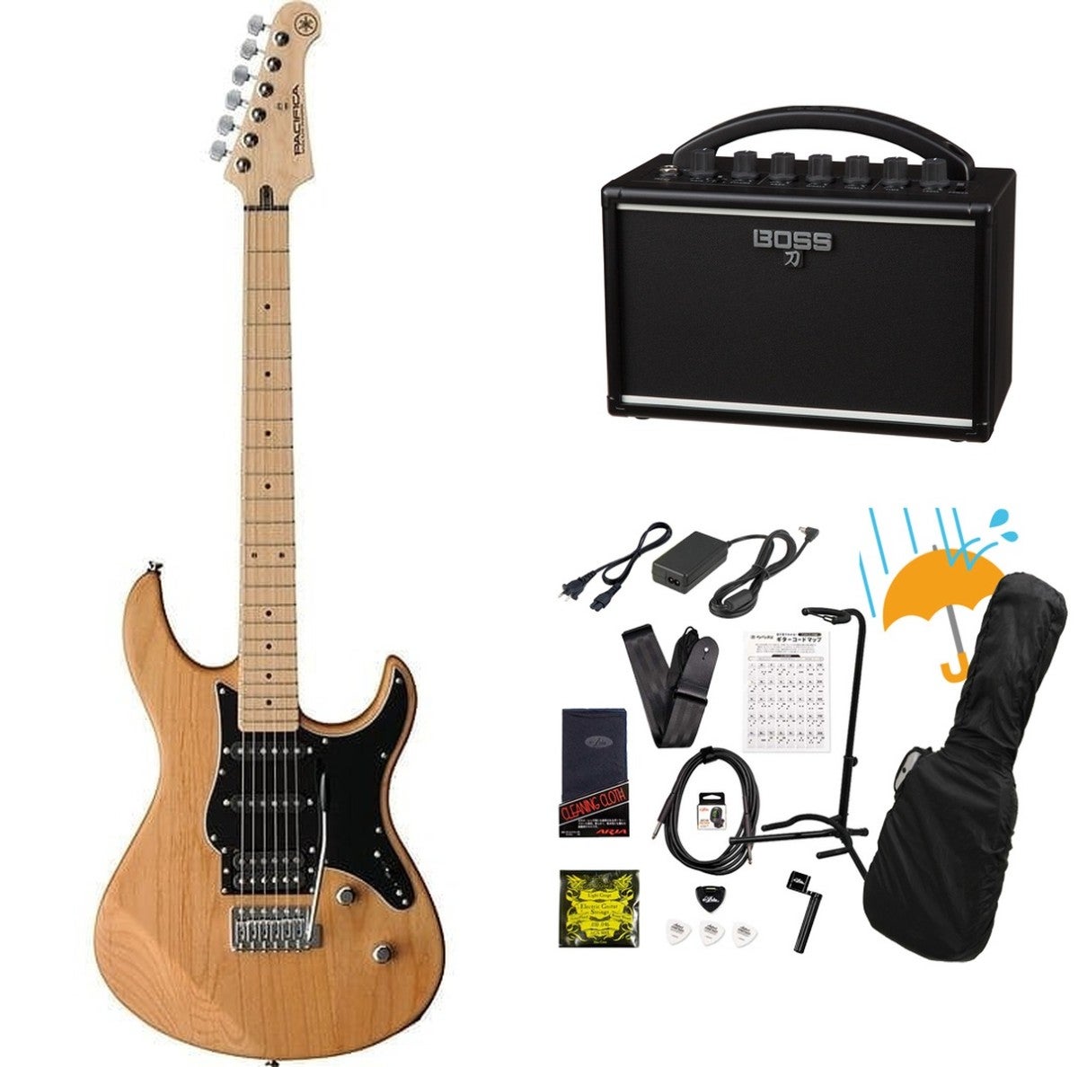 YAMAHA / PACIFICA 112VMX YNS (イエローナチュラルサテン) ブラック