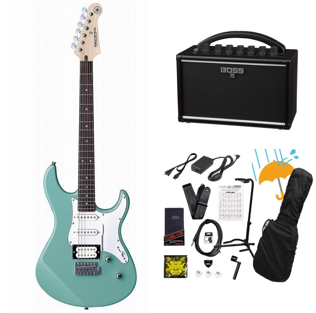 YAMAHA Pacifica PAC 112V エレキギター ミニアンプ付き YAMAHA / PACIFICA112V SOB (ソニックブルー) PAC112V PAC-112V