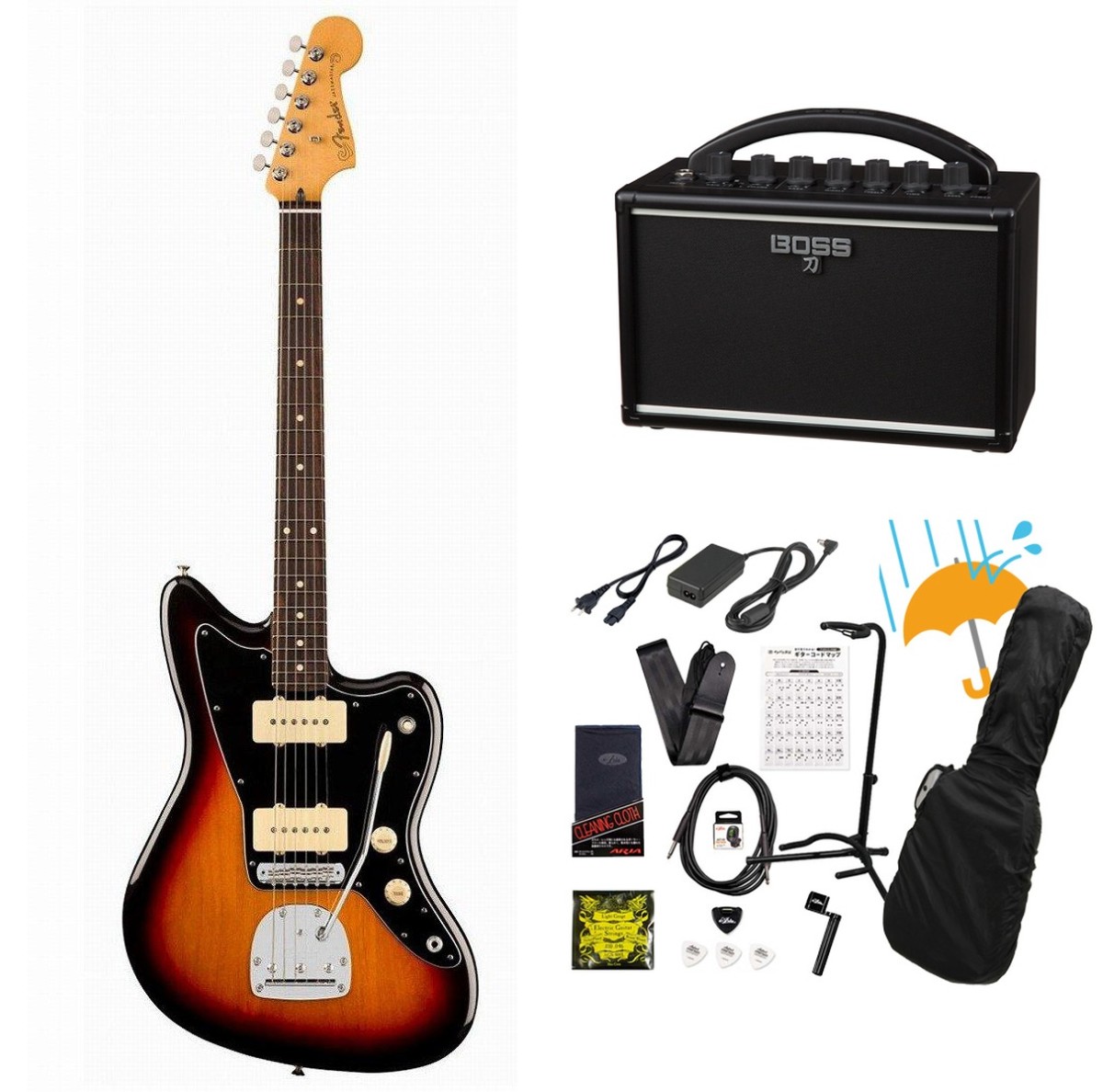 Fender (ジャズマスタータイプ × サンバースト × WEBSHOP)の検索結果