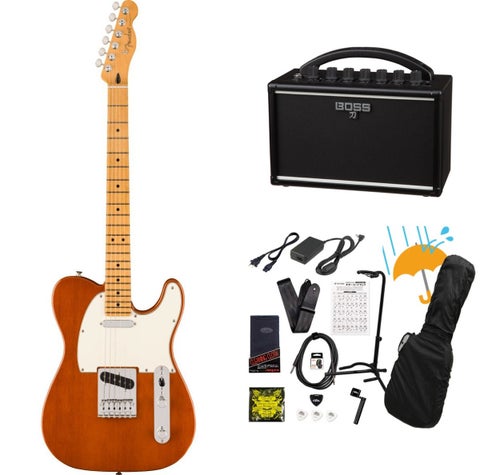 Fender / Player II Telecaster Maple FB Mocha Chambered Mahogany  BOSS KATANA MINI アンプ付き13点セット！
