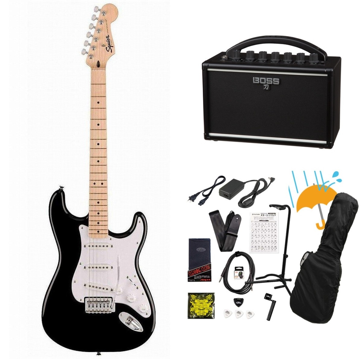 ストラトキャスタータイプ × SQUIER BY FENDER 他2条件)の検索結果