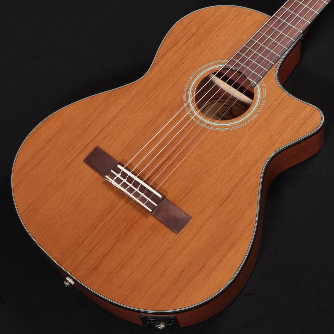 Fender / CN-140SCE Nylon Thinline Walnut Fingerboard Natural w