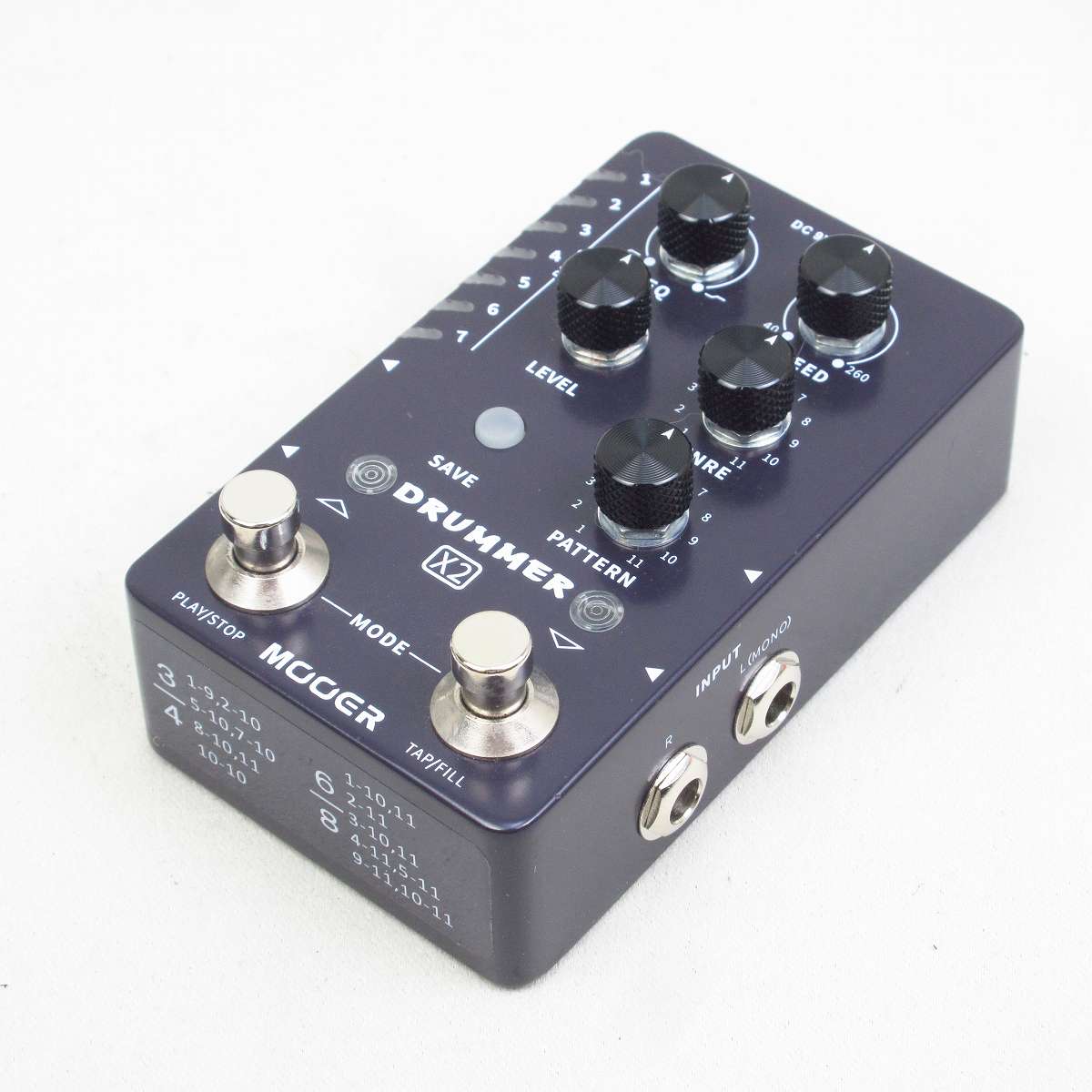 【中古】MOOER / Drummer X2 ドラムマシンペダル 【横浜店】