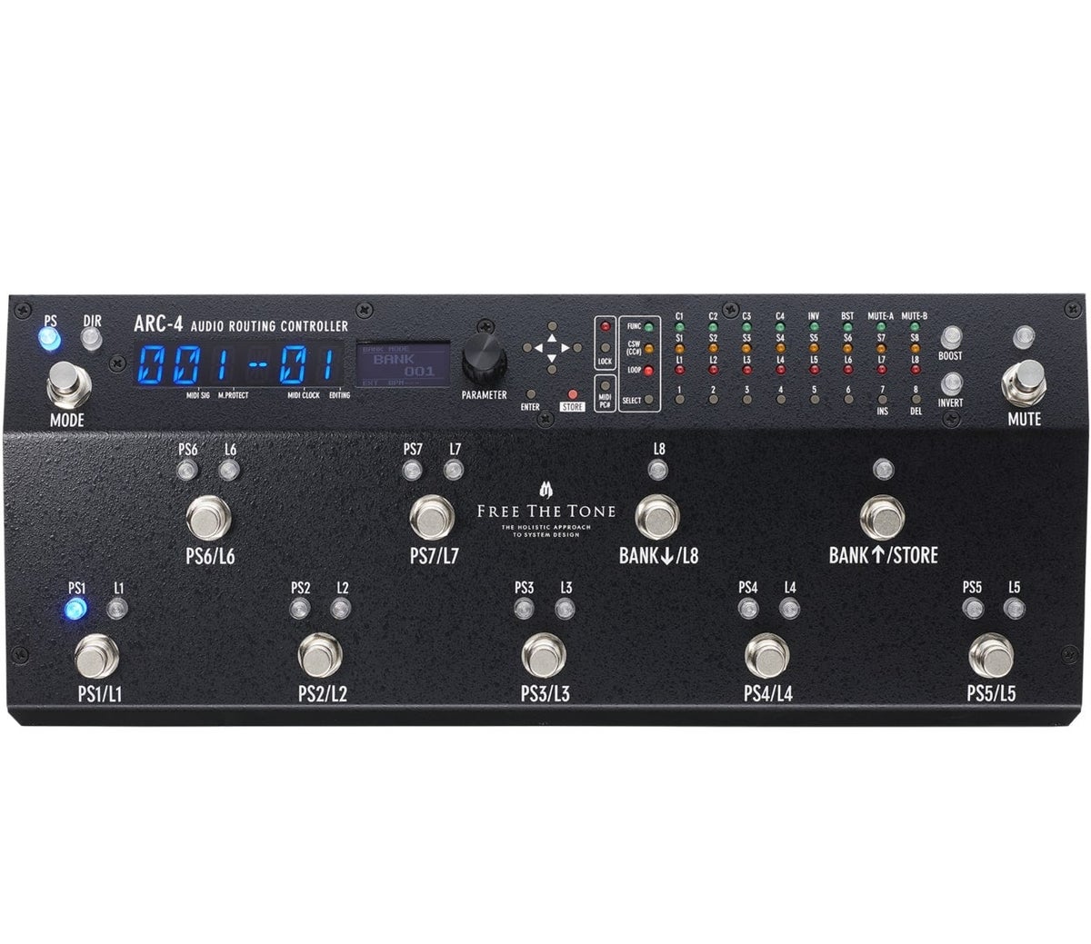 Free The Tone / ARC-4 Audio Routing Controller フリーザトーン