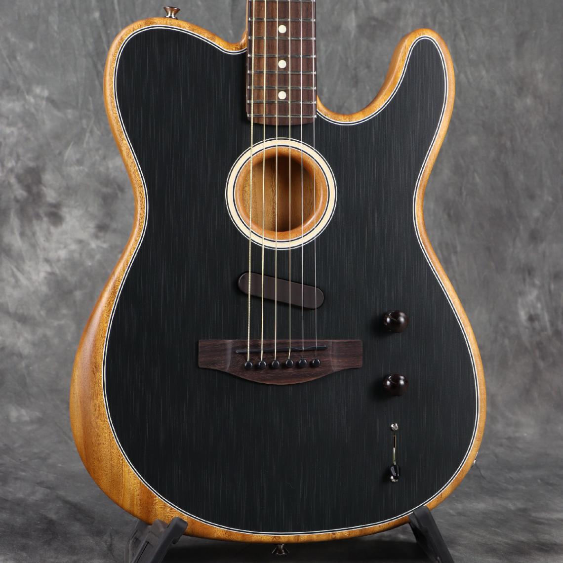Fender / Acoustasonic Player Telecaster Rosewood Fingerboard Brushed Black フェンダー アコスタソニック エレアコ【2.1kg】[S/N MXA2501794]