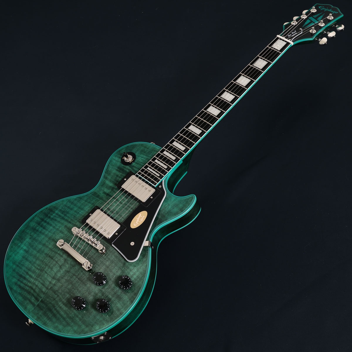 (訳あり) レスポールタイプ エレキギター グリーン エレキギター】Gibson・Epiphone レスポール、クリアランスフェア開催