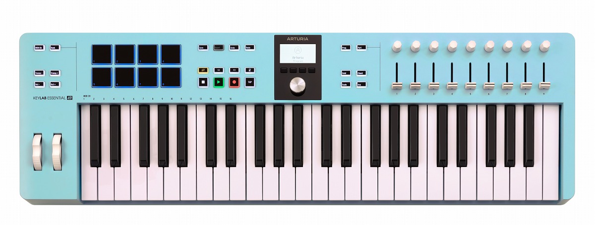 Arturia アートリア / KeyLab Essential 49 mk3 Aquamarine (AQ) アクアマリン