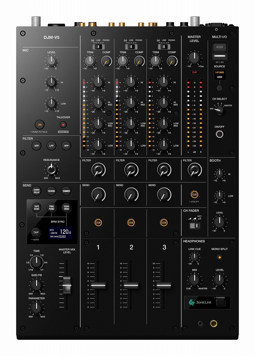 AlphaTheta / DJM-V5 3chDJミキサー《予約注文/1月28日発売予定》