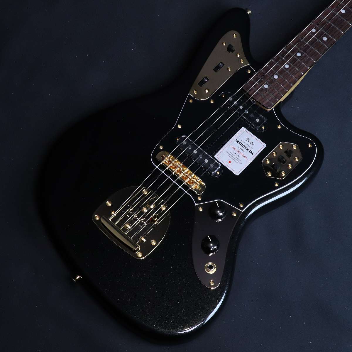 [特典付き]Fender / Made in Japan Traditional 2025 Collection 60s Jaguar Rosewood Fingerboard Black Pearl [限定モデル]【S/N:JD26001850】【3.71kg】【横浜店】
