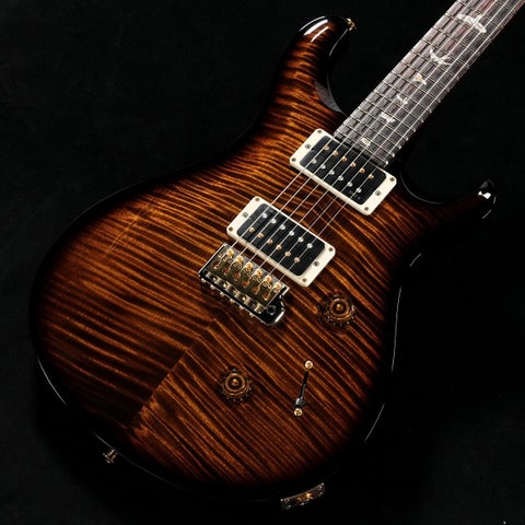 Paul Reed Smith(PRS) / 2025 Custom 24 - 10 Top Black Gold Wraparound Burst(重量:3.32kg)【S/N:25 0408428】【渋谷店】