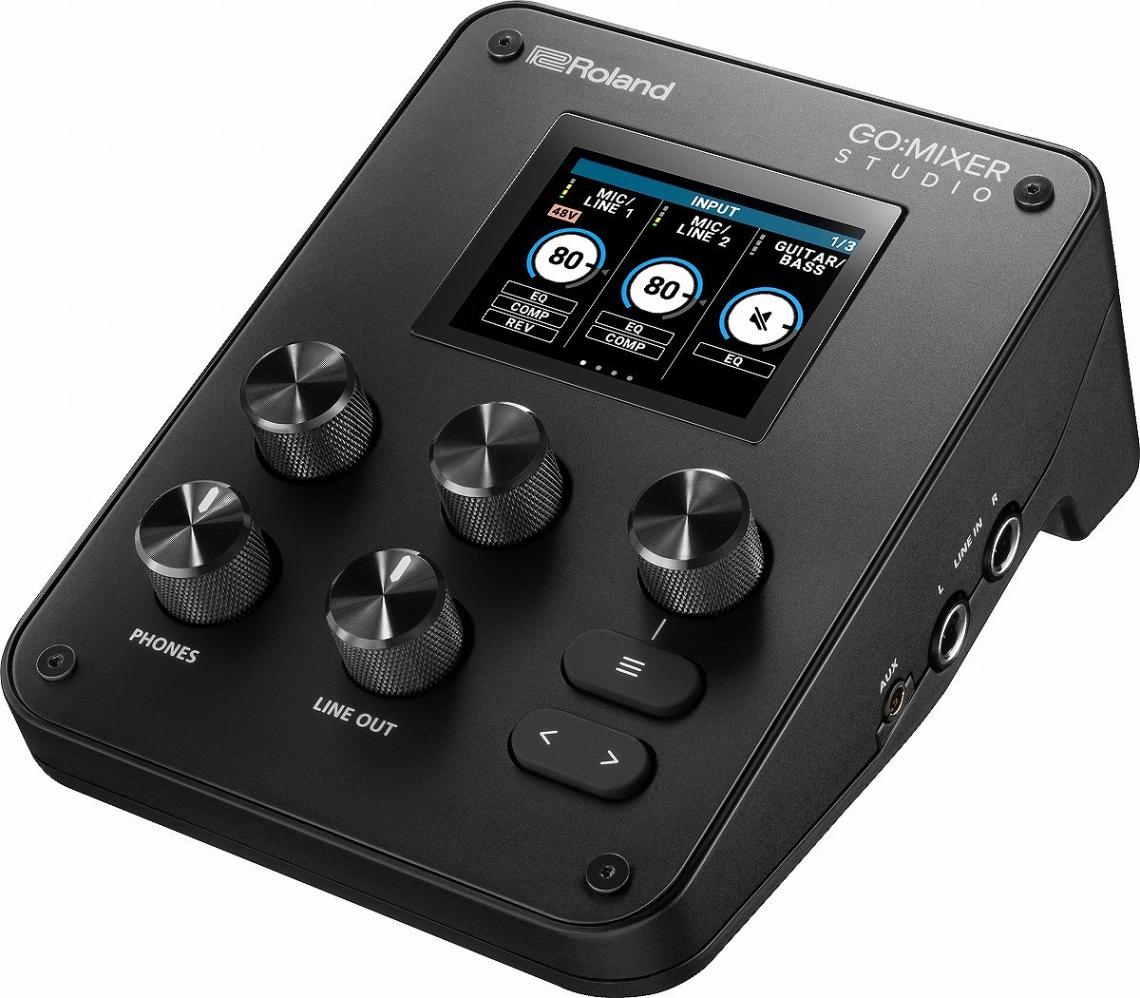 Roland GO MIXER ローランド オーディオインターフェイス 配信