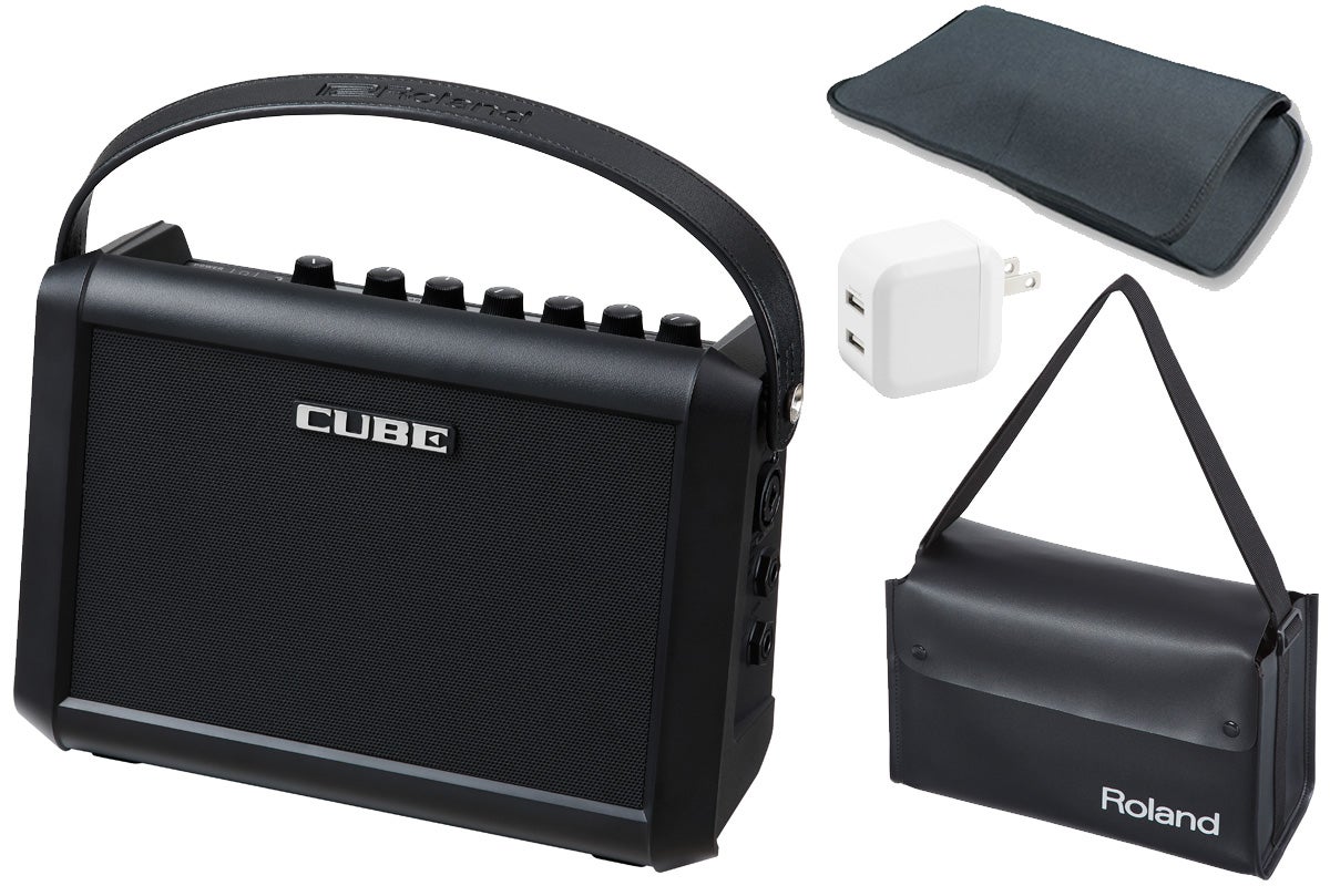 【美品】Roland CUBE Street EX キャリングバッグ(ケース)付 ローランド（Roland） Roland CB-CS2 CUBE Street EX専用のキャリング