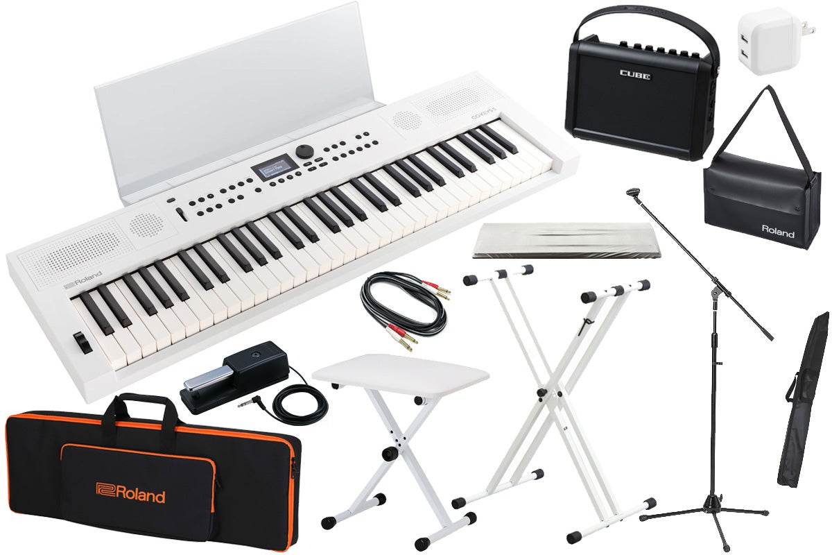 Roland ローランド / GOKEYS5-WH [アンプスタートセット！] (GO:KEYS 5
