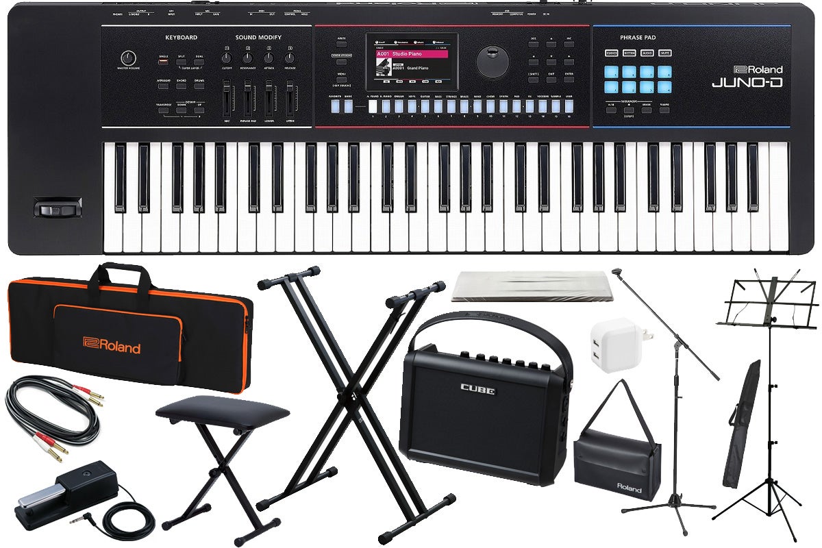 背負える専用キャリング・ケース プレゼント！》Roland ローランド