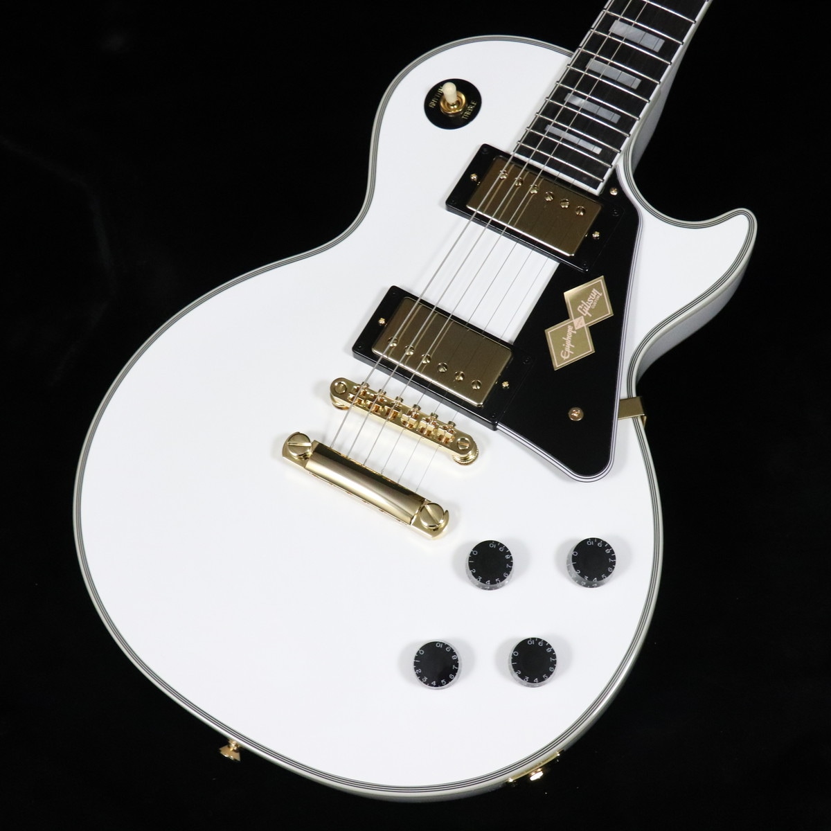 Epiphone / Inspired by Gibson Custom Les Paul Custom Alpine White