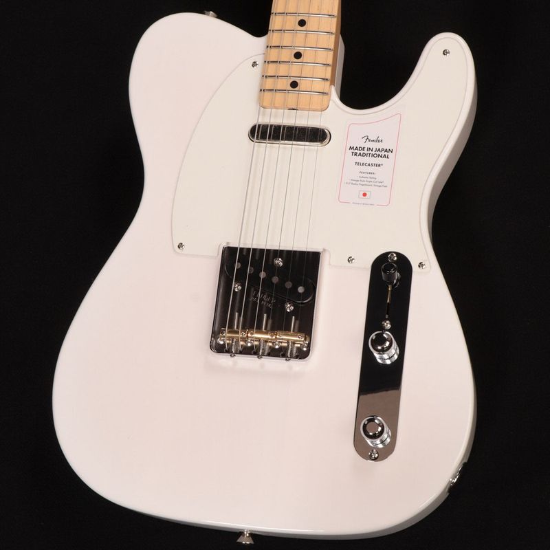Fender / MIJ Traditional 50s Telecaster Maple Fingerboard White Blonde ≪S/N:JD25033478≫ 【アウトレット特価】【心斎橋店】