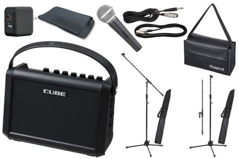 Roland ローランド / CUBE Street MINI [マイク ＆ マイクスタンド2本