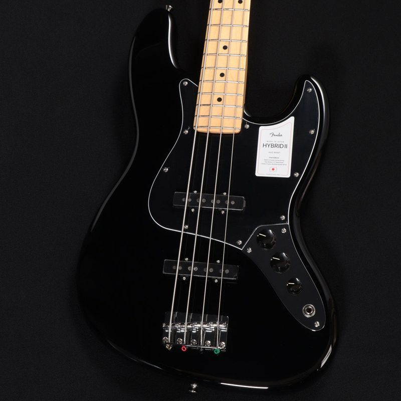 Fender / Made in Japan Hybrid II Jazz Bass Maple Black ≪S/N:JD26002136≫ 【アウトレット特価】【心斎橋店】