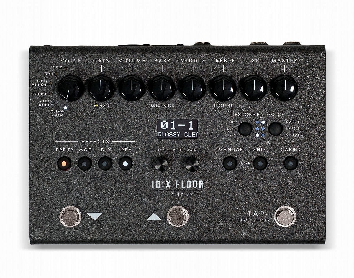 新製品】Blackstar / ID:X Floor One DSPモデラー マルチエフェクター