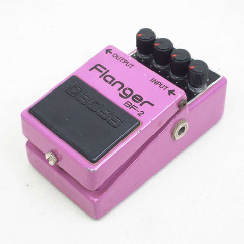 即発送 boss BF-2 日本製 銀ネジ 箱付 動作確認済み BOSS Flanger BF-2 Made in Japan 銀ねじ BOSS Flanger BF-2 Made in Japan