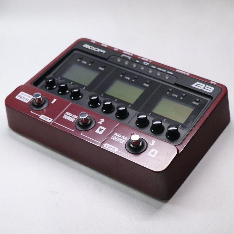 中古】ZOOM / B3 Bass Effects & Amp Simulator 【梅田店】【値下げ