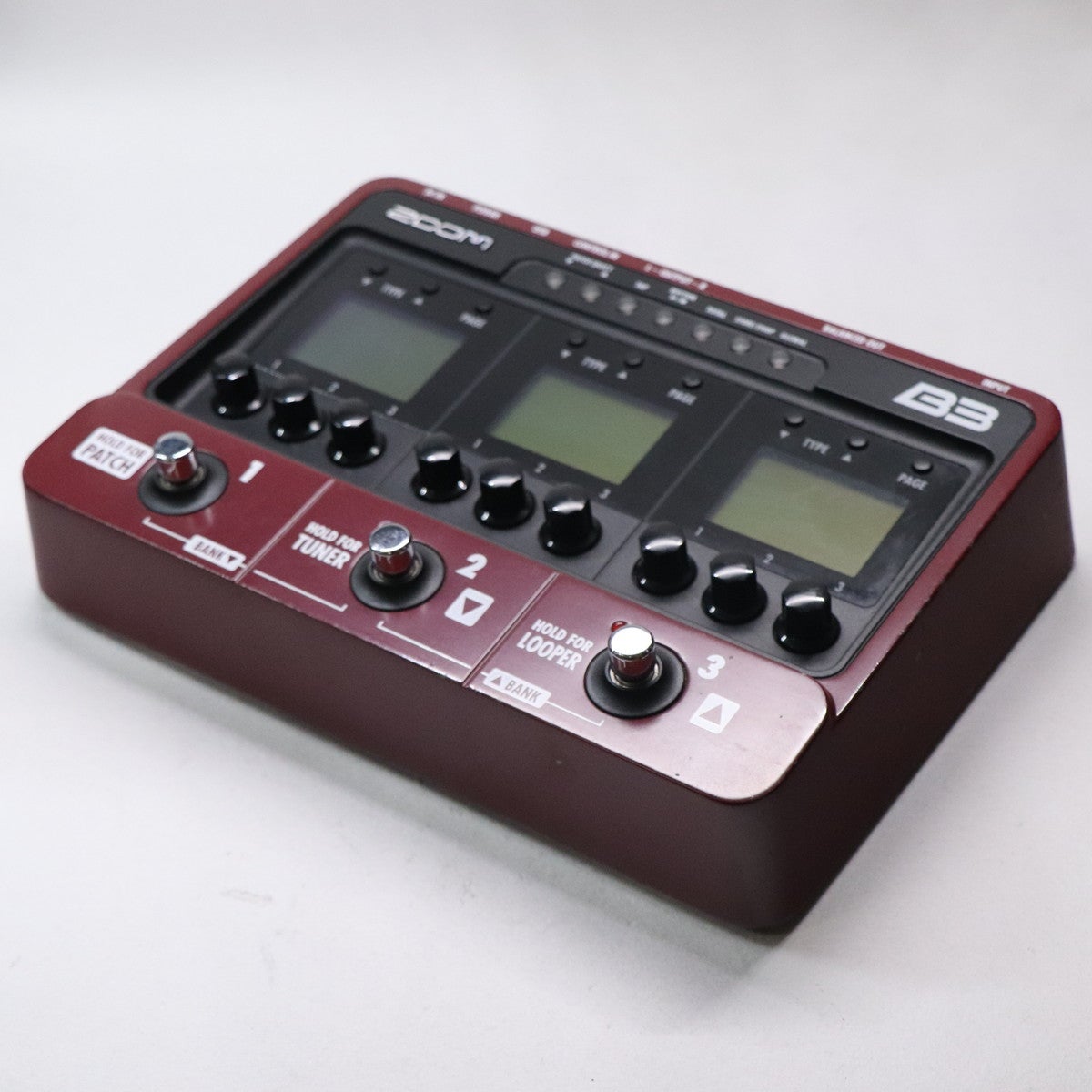 中古】ZOOM / B3 Bass Effects & Amp Simulator 【梅田店】【値下げ