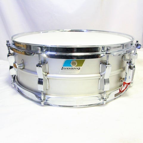 Ludwig スネアドラム 70年代 BOバッチ L-404 中古】LUDWIG / L-404 70s Acrolite 14x5 ラディック 70年代 アクロ