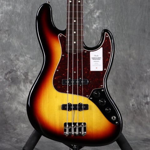 Fender / Made in Japan Traditional 60s Jazz Bass Rosewood Fingerboard 3-Color Sunburst【3.79kg】[S/N JD25034042]