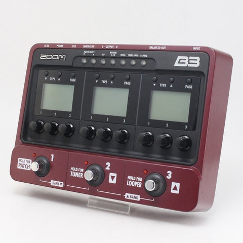 中古】 ZOOM / B3 【御茶ノ水本店】 | マルチエフェクター | イシバシ楽器