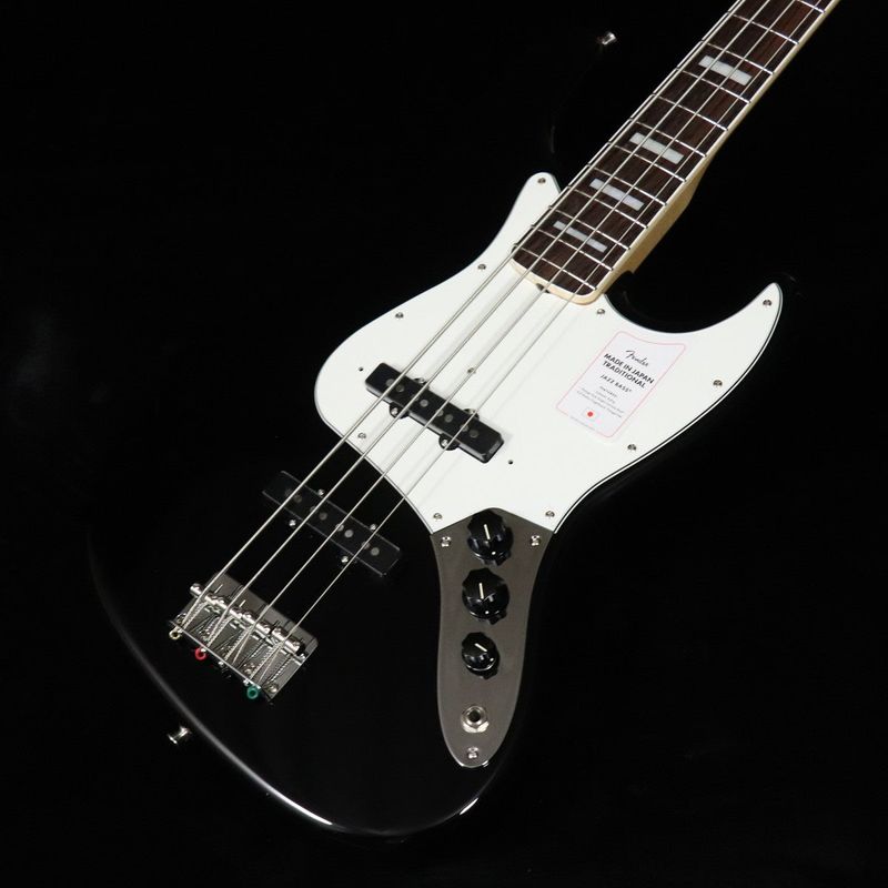 Fender / Made in Japan Traditional Late60s Jazz Bass Rosewood Fingerboard Black 【店頭展示クリアランスセール】【梅田店】
