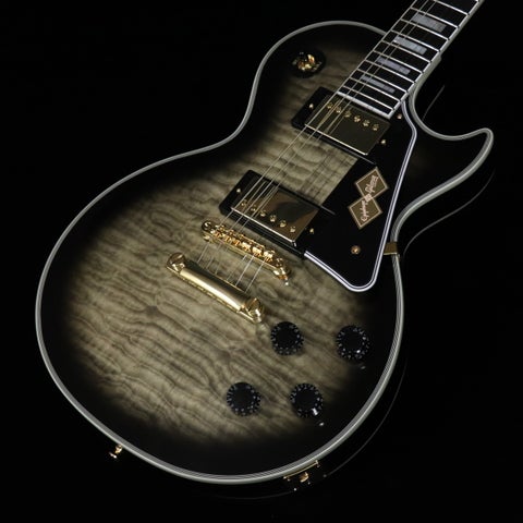 killer製ケース付　Fシリアル Epiphone レスポールダークバースト Epiphone / Inspired by Gibson Custom Les Paul Custom Quilt Cobra