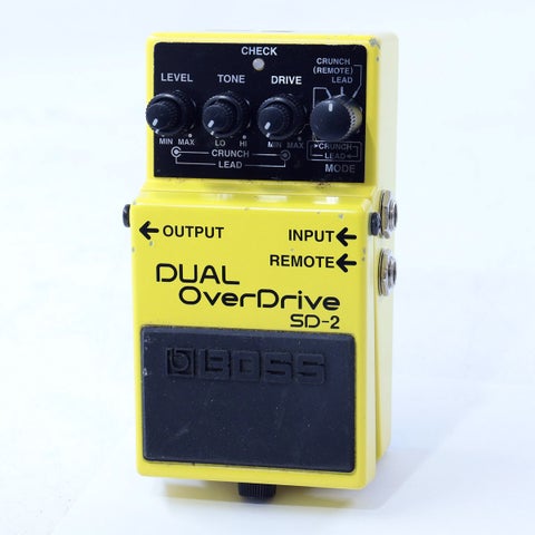 廃盤　BOSS DUAL OverDrive SD-2 中古】BOSS / SD-2 Dual Overdrive オーバードライブ 【池袋店