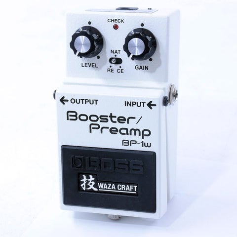 美品　BOSS BP-1W ブースター/プリアンプ 中古】BOSS / BP-1W Booster Preamp 技 WAZA CRAFT ブースター