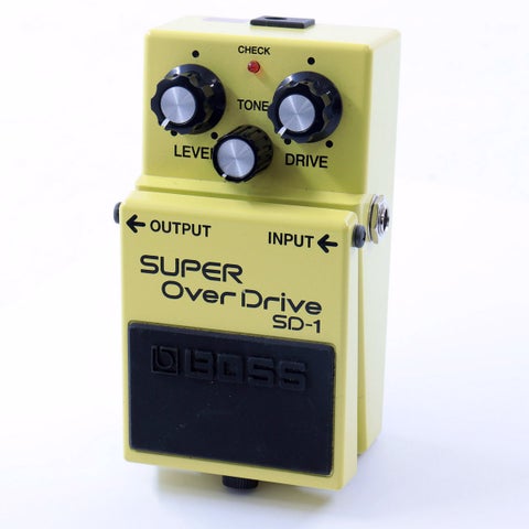 未使用に近い BOSS SD-1 スーパーオーバードライブ ギターエフェクター BOSS SD-1 SuperOverDrive スーパーオーバードライブ エフェクターSD1